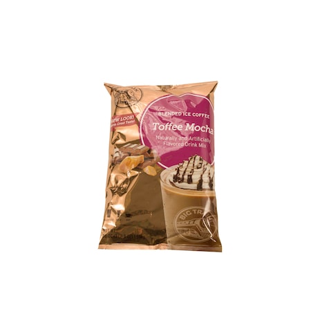 Big Train Toffee Mocha Blended Ice Coffee Powdered Drink Mix 3.5lbs, PK5 BT.610850